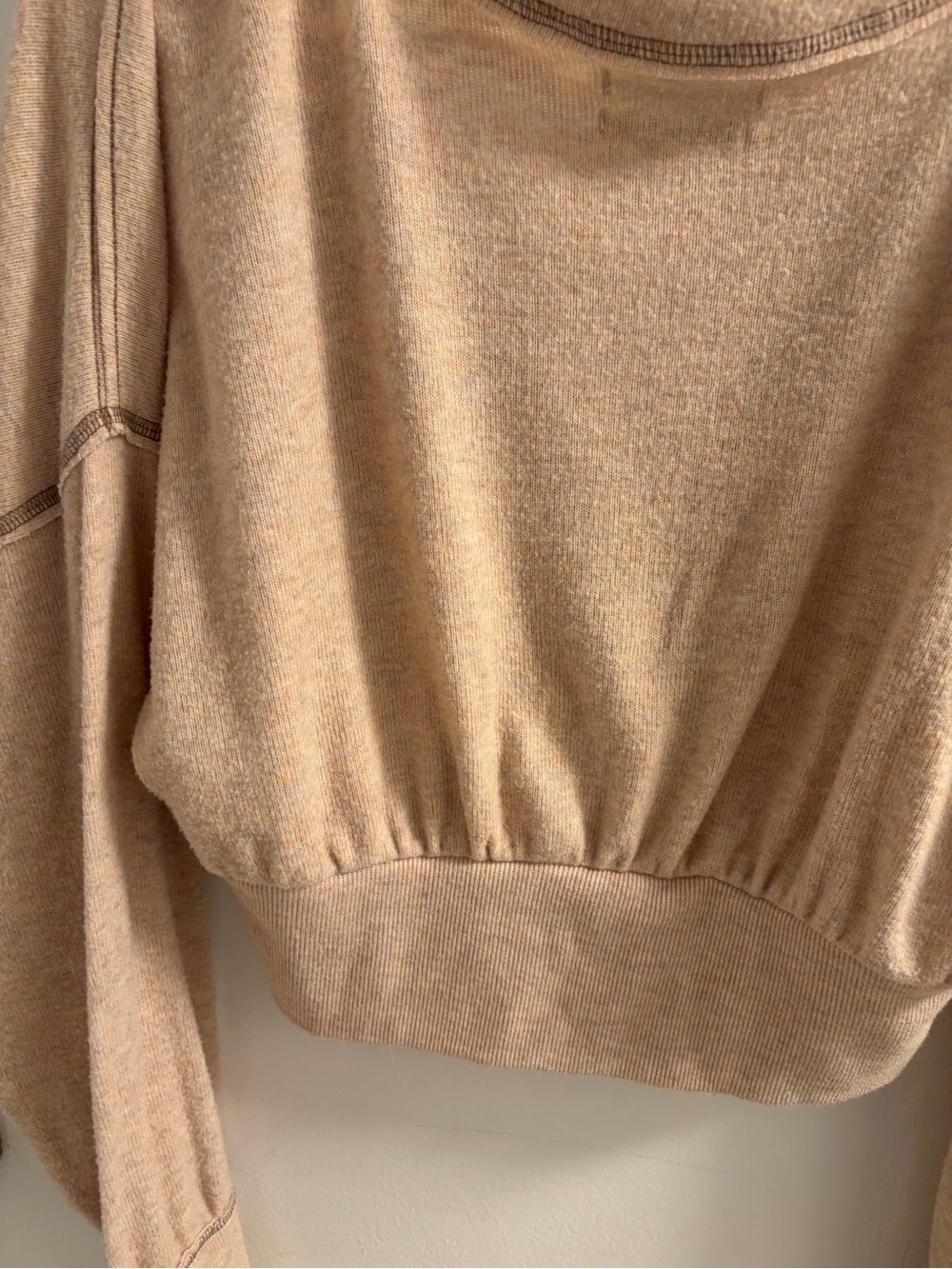 Urban Outfitters Sandstone Cropped Button-Up Cardigan - Picture 6 of 9
